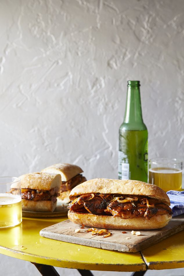 Bifana sandwiches